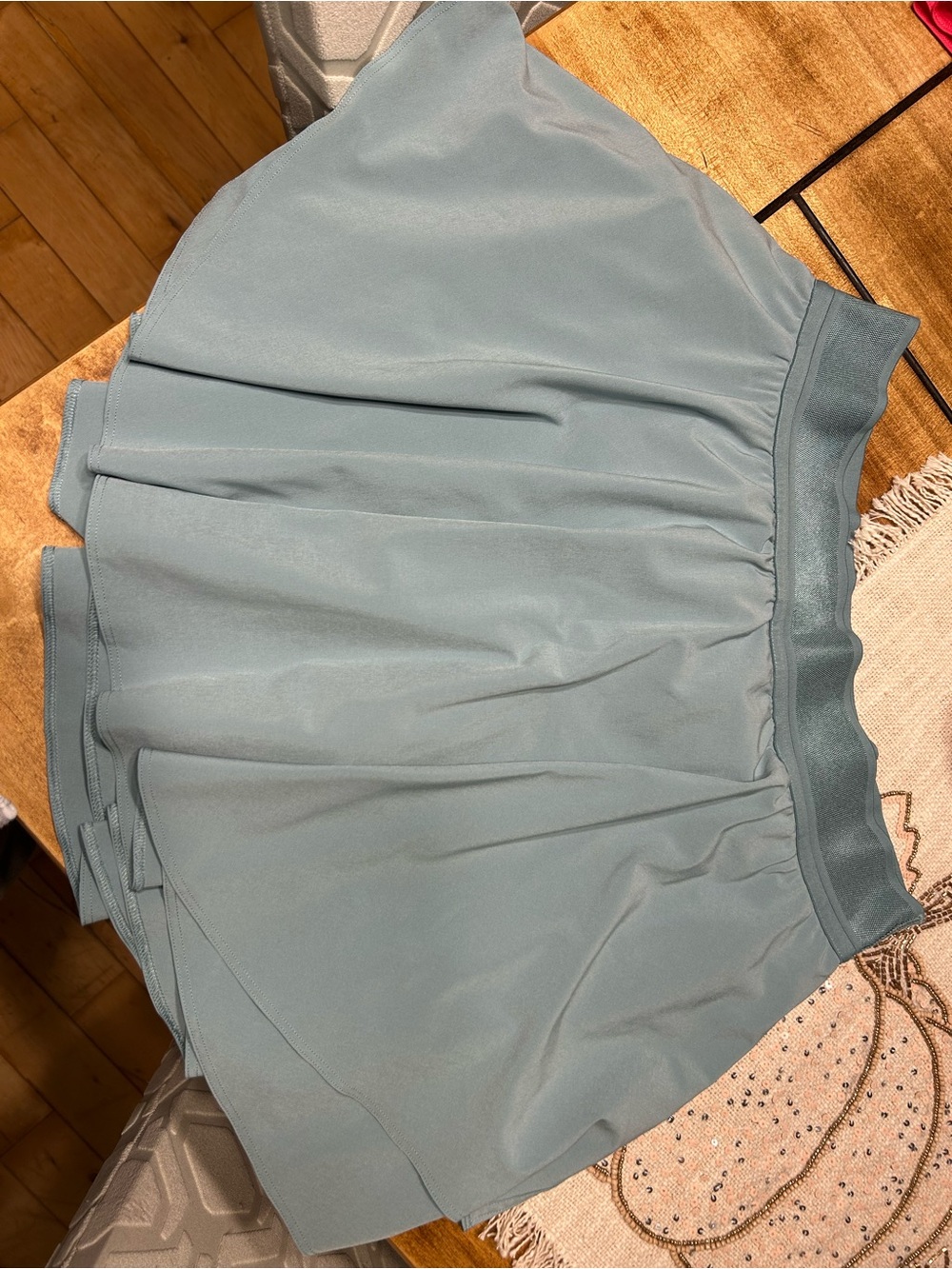 lululemon athletica Dusty green pleated Skirt